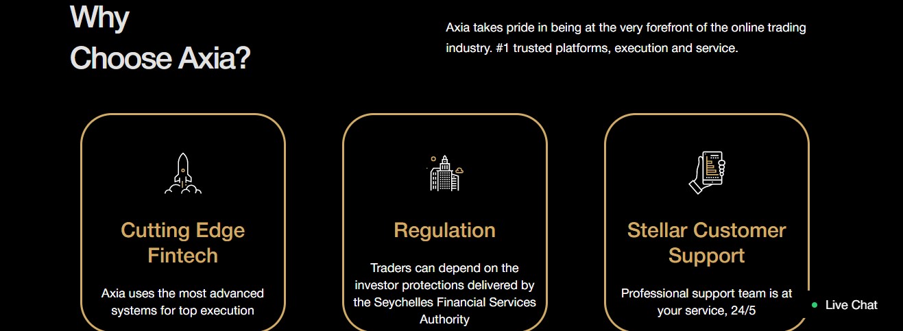 why choose Axia